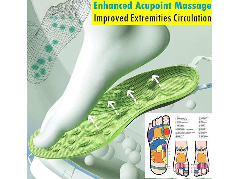 Silicone Gel Arch Support Insoles