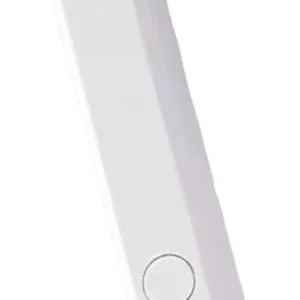 Intelligent Light LED Motion Sensor Cabinet Light Bar , A white, rectangular packaging box for a product labeled "Intelligent Light", showing a diagram of a slim, magnetic LED light bar with a circular button, resting on a gray, green, and yellow woven mat.