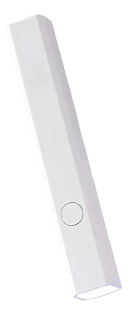Intelligent Light LED Motion Sensor Cabinet Light Bar , A white, rectangular packaging box for a product labeled "Intelligent Light", showing a diagram of a slim, magnetic LED light bar with a circular button, resting on a gray, green, and yellow woven mat.